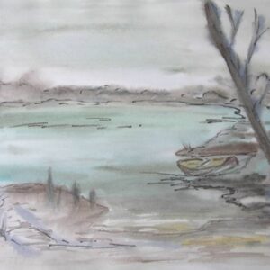 Ufer mit Boot