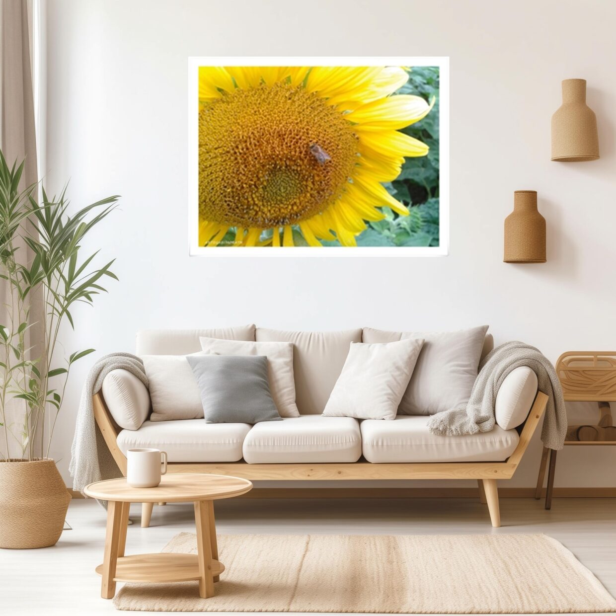 Sonnenblume - Biene