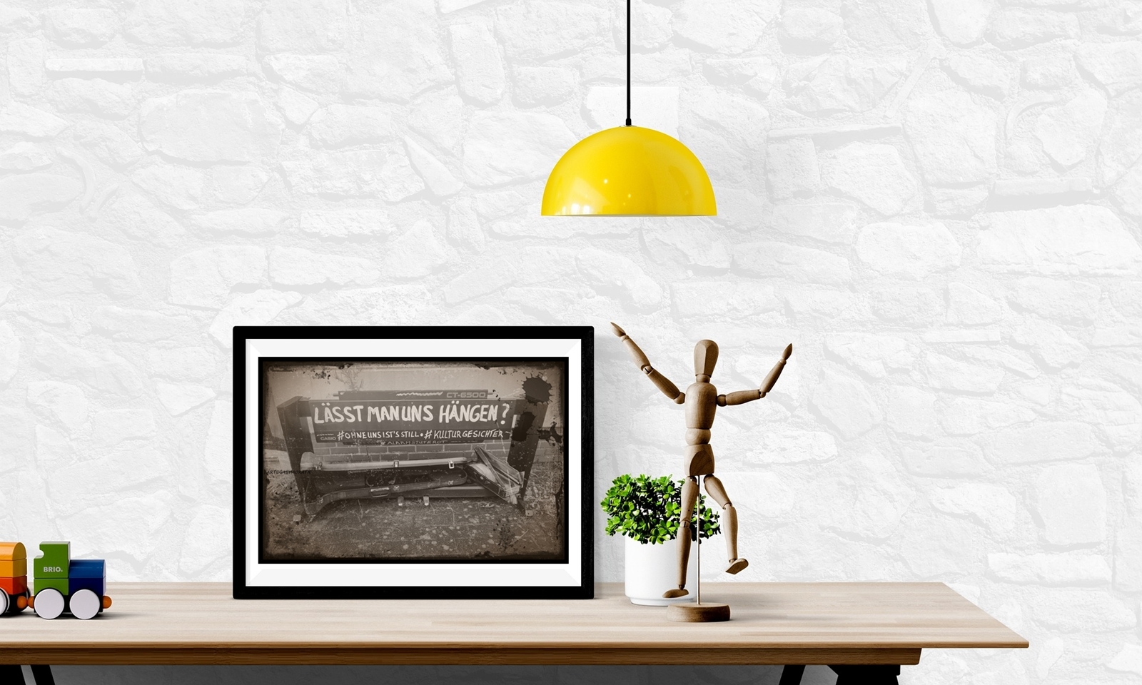 ohne uns ist's still