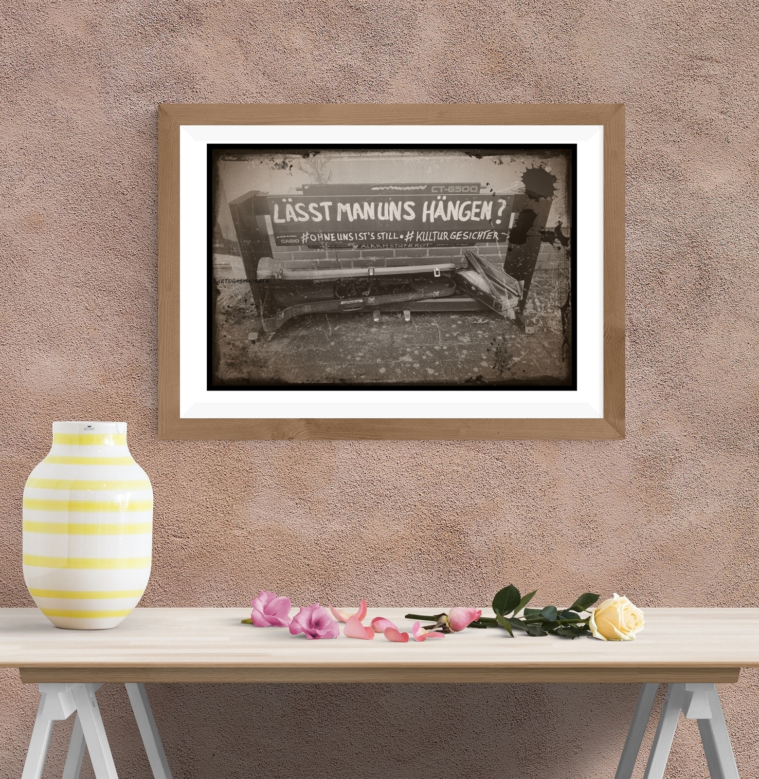 ohne uns ist's still